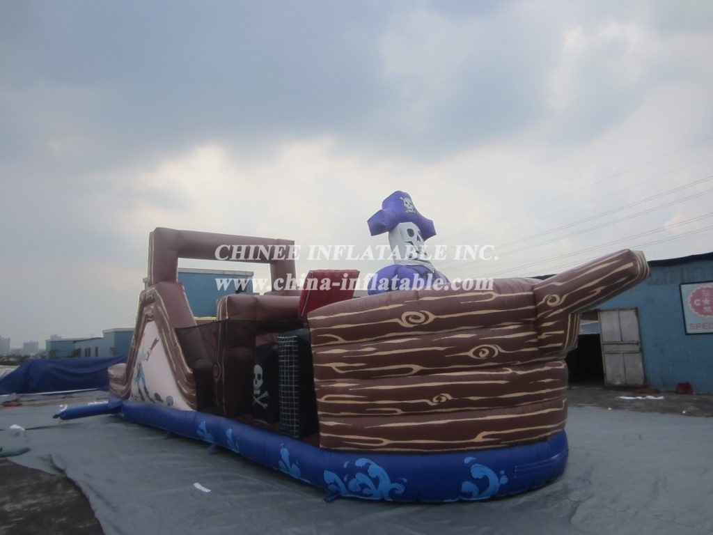 T7-286 Pirates Inflatable Obstacles Courses