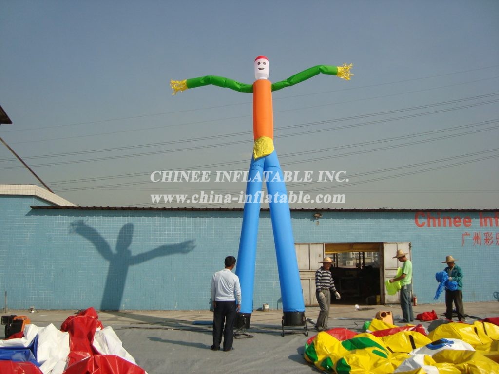 D2-138 Inflatable Air Dancer Tube Man With 2 Legs