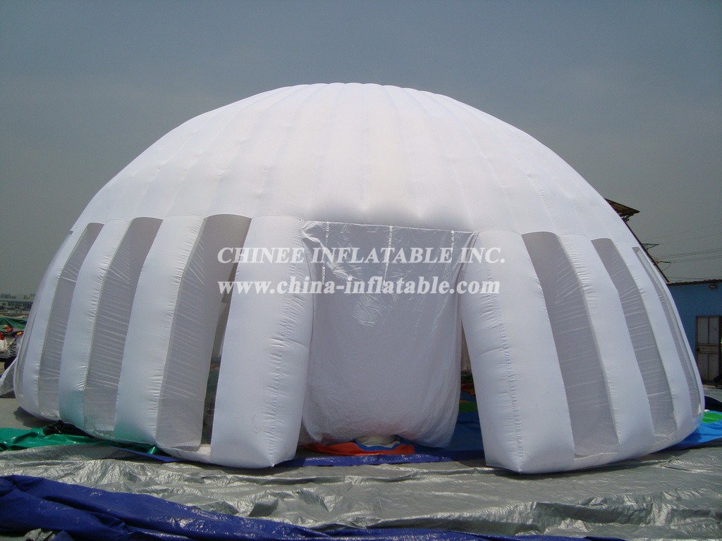 Tent1-410 Giant White Inflatable Tent