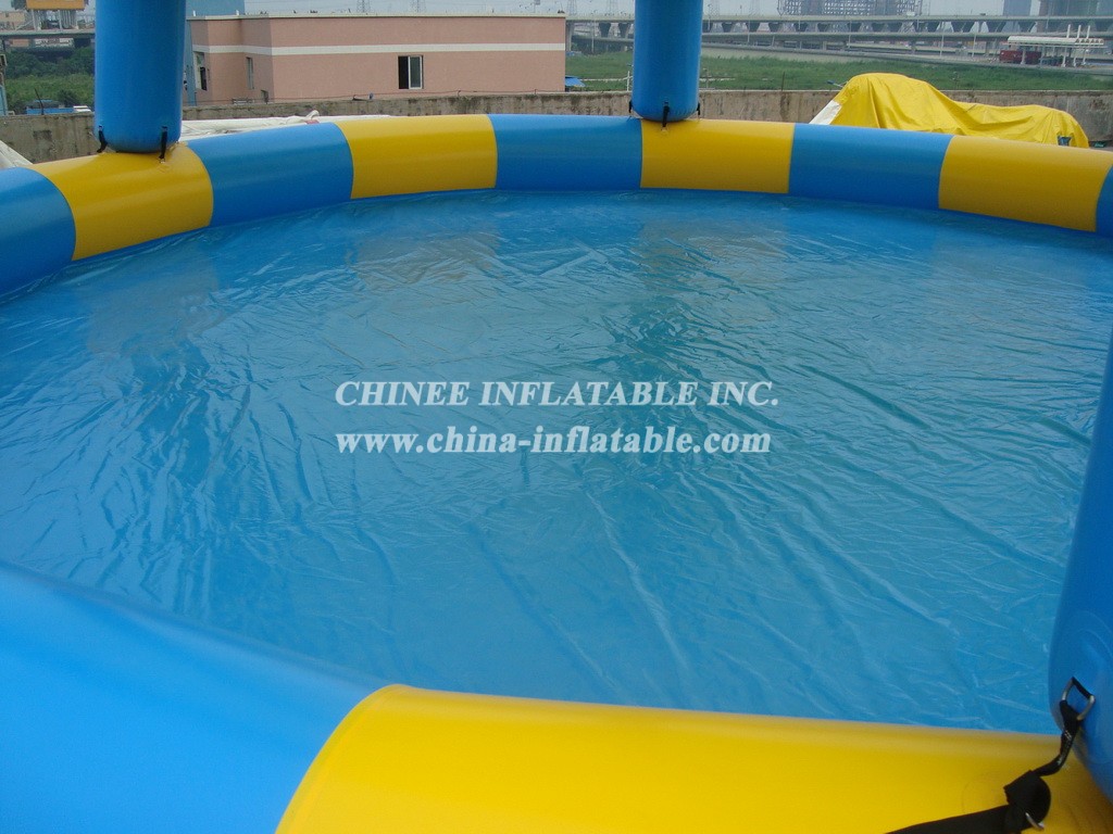 Pool2-799 Inflatable Swimming Pool With Tent