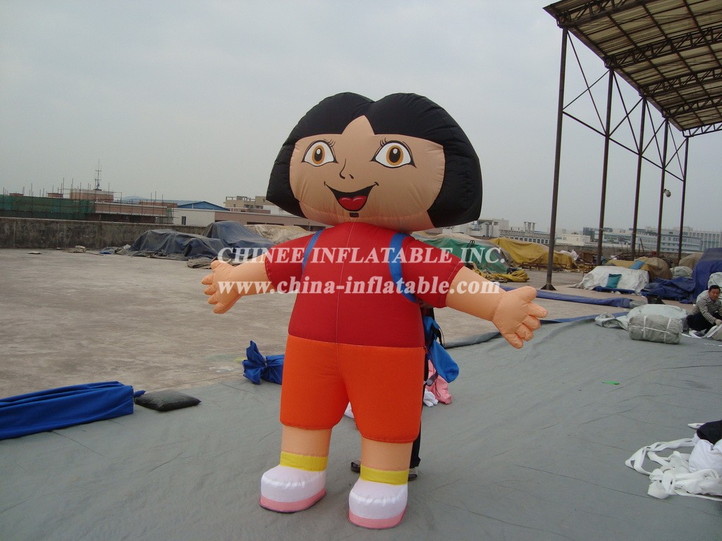 M1-59 Dora Inflatable Moving Cartoon