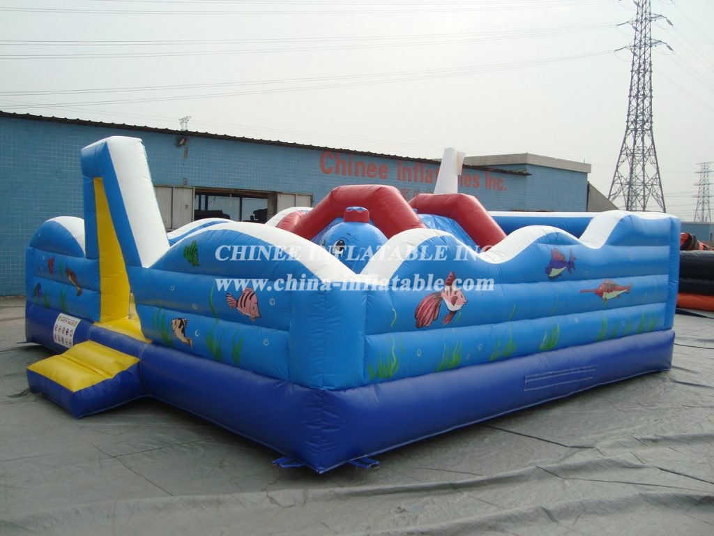 T2-2467 Undersea World Inflatable Bouncers