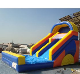 T8-1156 Scivolo commerciale Scivolo gonfiabile con piscina per bambini