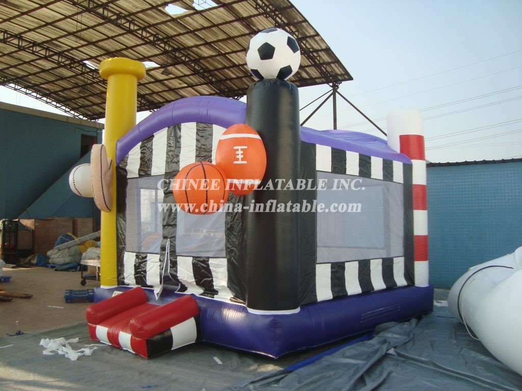 T2-1667 Sport Style Inflatable Bouncer