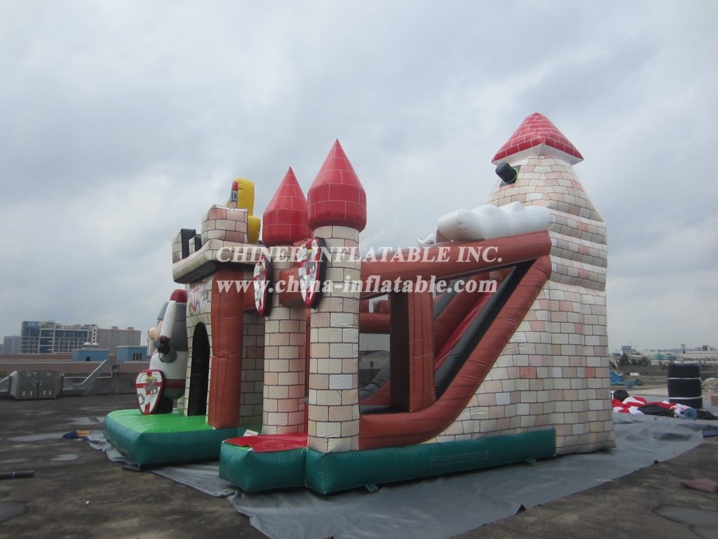 T2-3306 Happy Clown Bouncy Castle