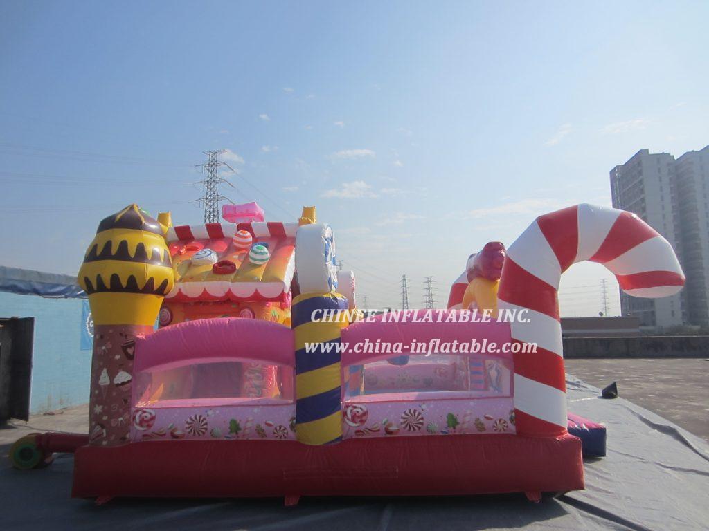 T2-3492 Candy Inflatable Playground Funcity