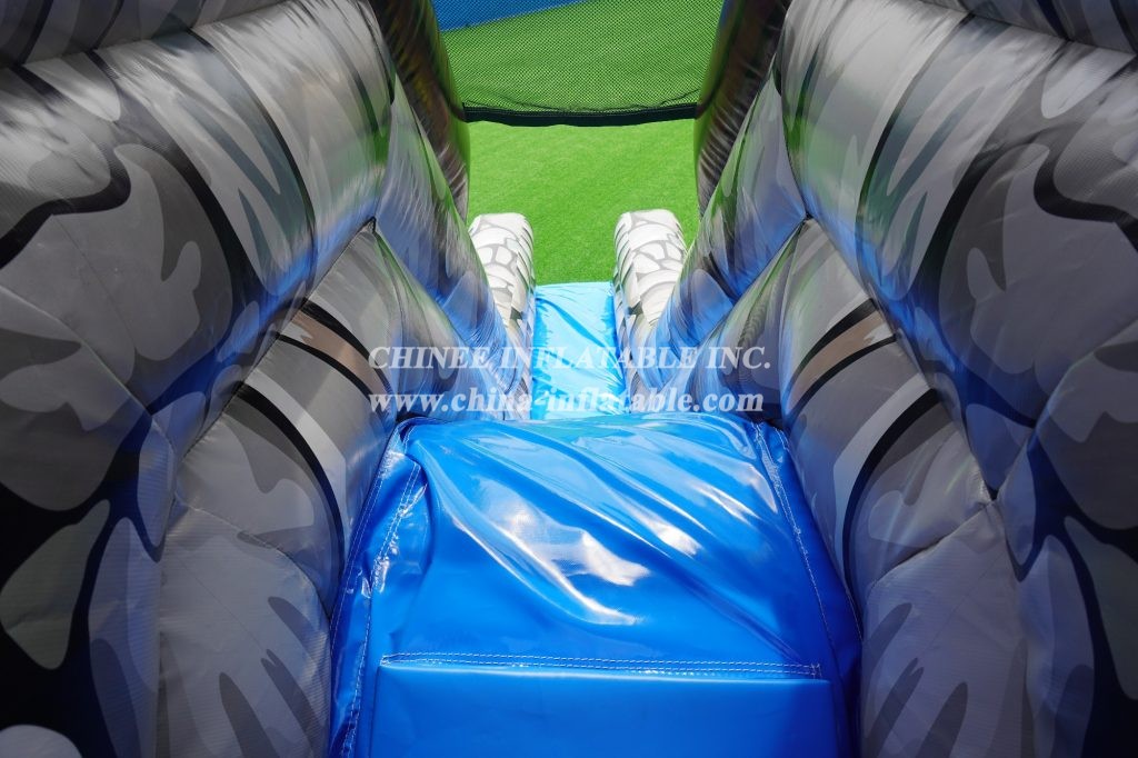 T2-011 Chinee Jungle Bouncy House With Slide