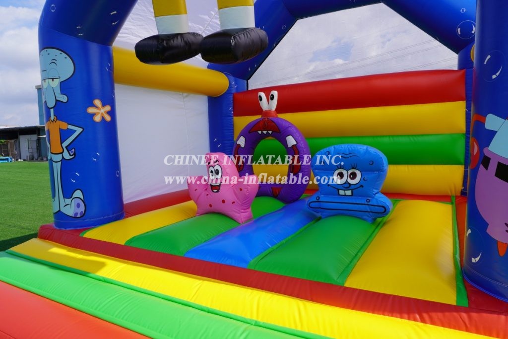 T2-3339B Spongebob Jumper Castle