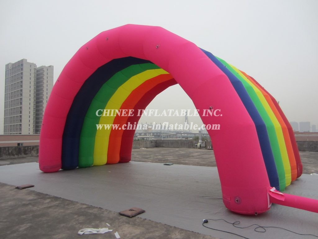 Arch2-354 Rainbow Inflatable Arch