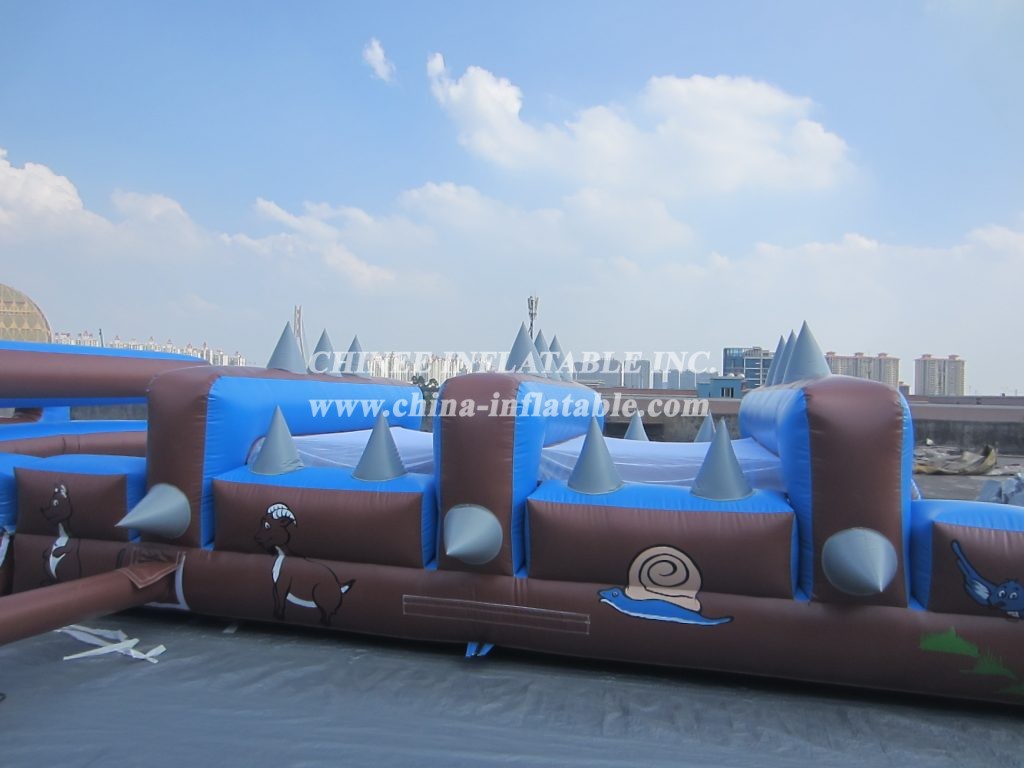 T7-3001 Giant Inflatable Obstacle Course