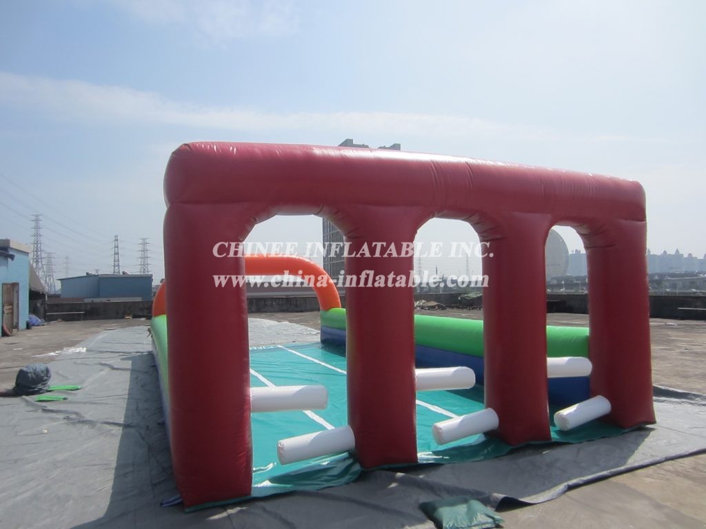 T11-2011 Inflatable Race Track Challenge Sport Game