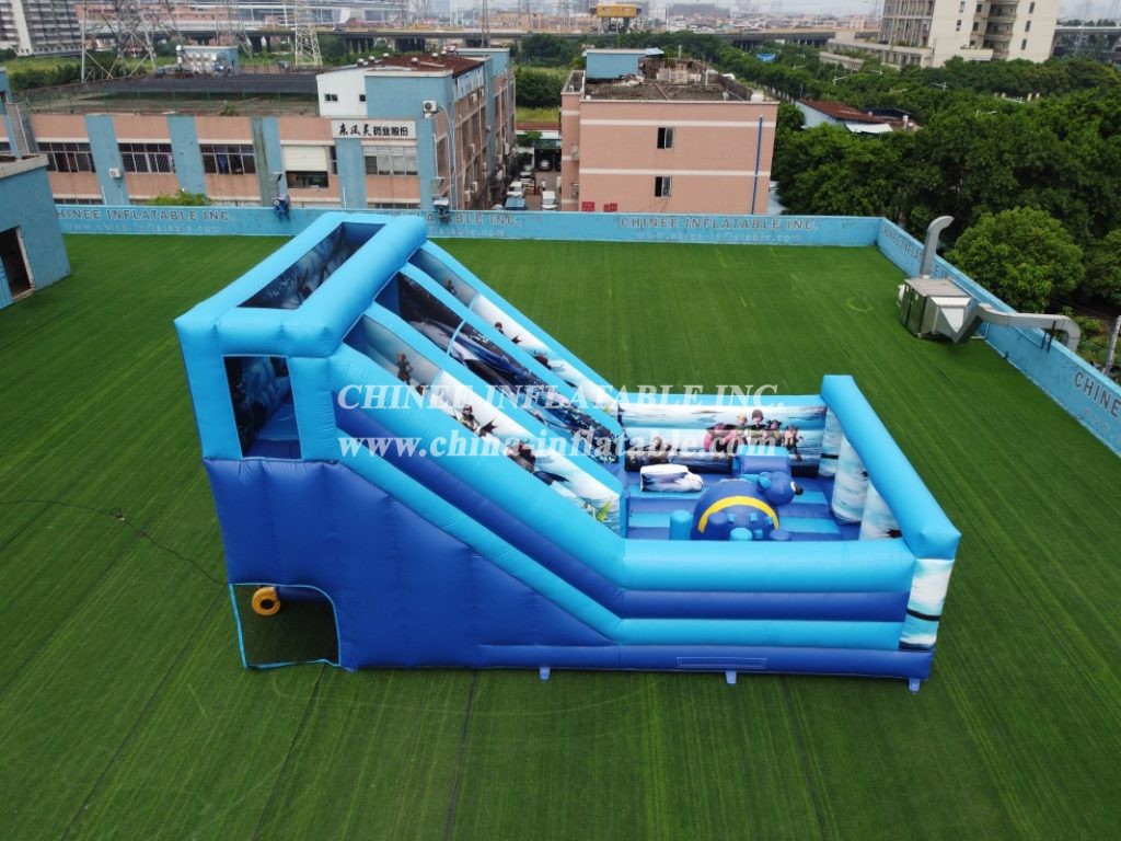 T8-3811 Inflatable Dry Slide How To Train Your Dragon Theme Inflatable Park For Kids Playground Castle