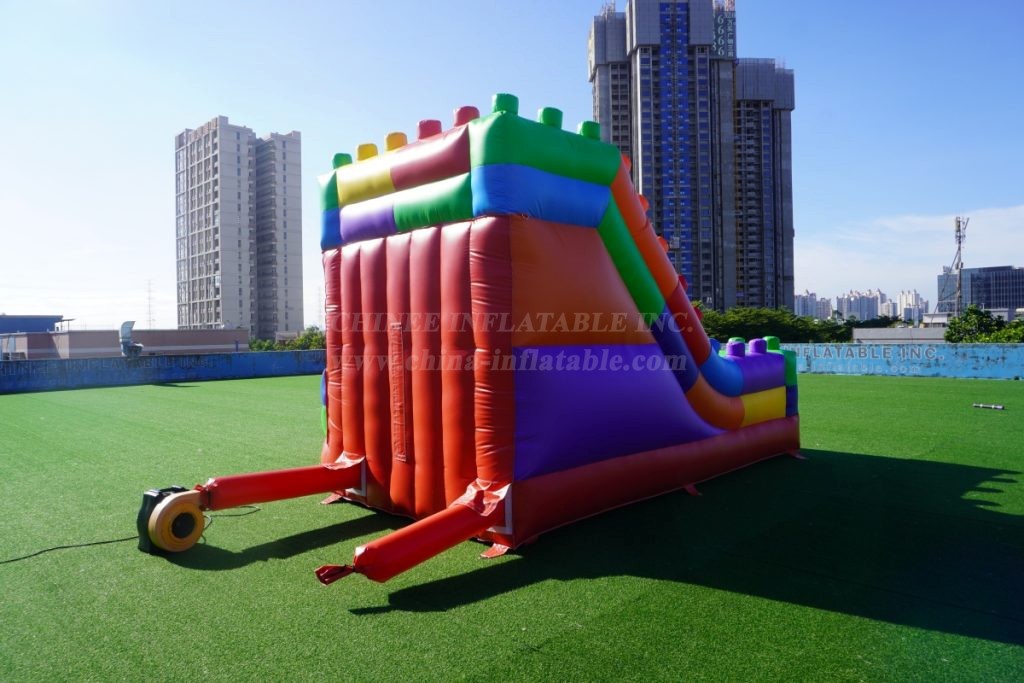 T2-4530B LEGO Bouncy Castle With Slide