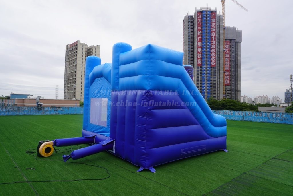 T2-3226Y Sonic theme bouncy castle with slide