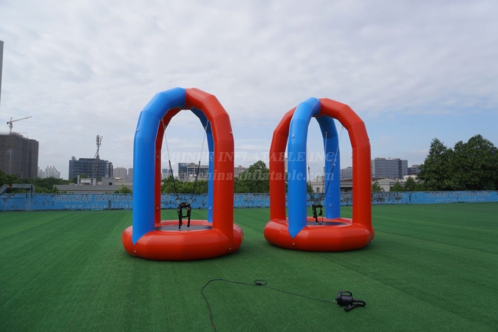 T10-100 inflatable trampoline