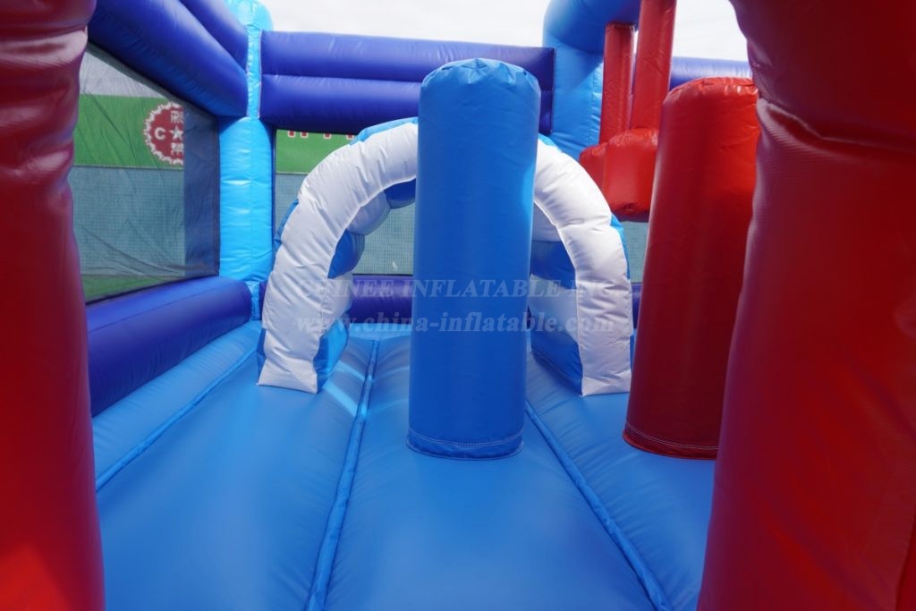 T2-4504B Undersea World Bouncy Catsle With Slide & Pool