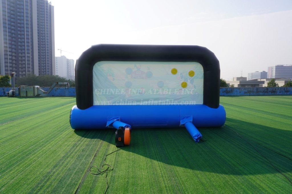 T11-751 Farm Theme Interactive Inflatable Shooting Range