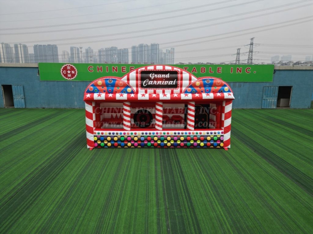 Tent1-534B Circus Theme Inflatable Game Pavilion